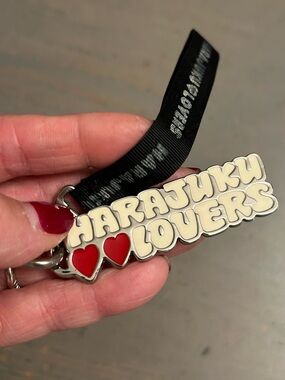 Harajuku lovers embellishment 
Add to key or purse